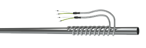 Резистивный греющий кабель Eltherm типа ELK-HS устойчивый к высоким температурам, до 450 °C